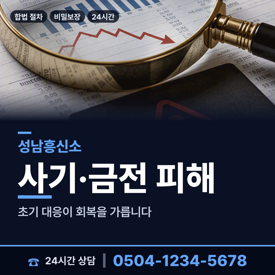 성남 신촌동 탐정사무소 상담 안내